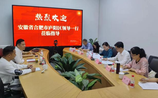 庐阳区委常委、宣传部部长韩艳一行光临PP电子游戏文创集团总部调研