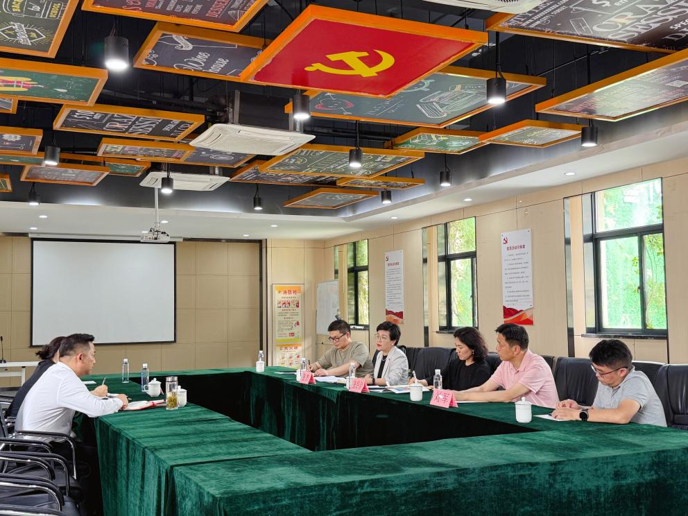 庐阳区委副书记张好启光临庐阳PP电子游戏文创园调研领导