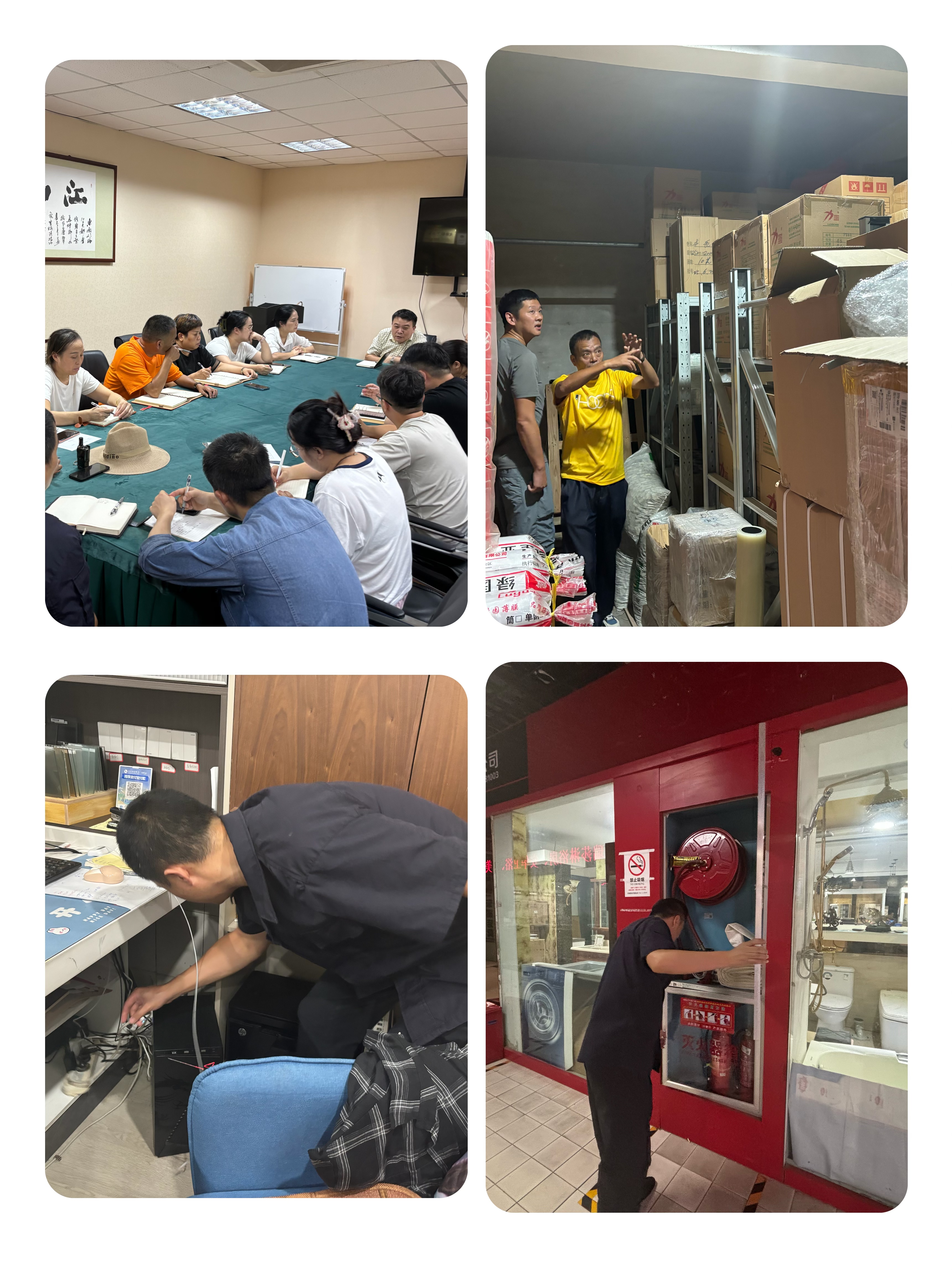 发展节前消防查抄，筑牢消防安全防线